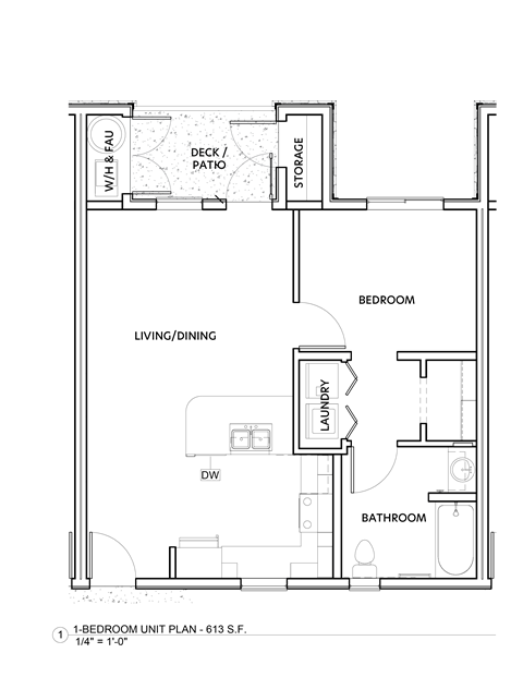 a floor plan of a small apartment